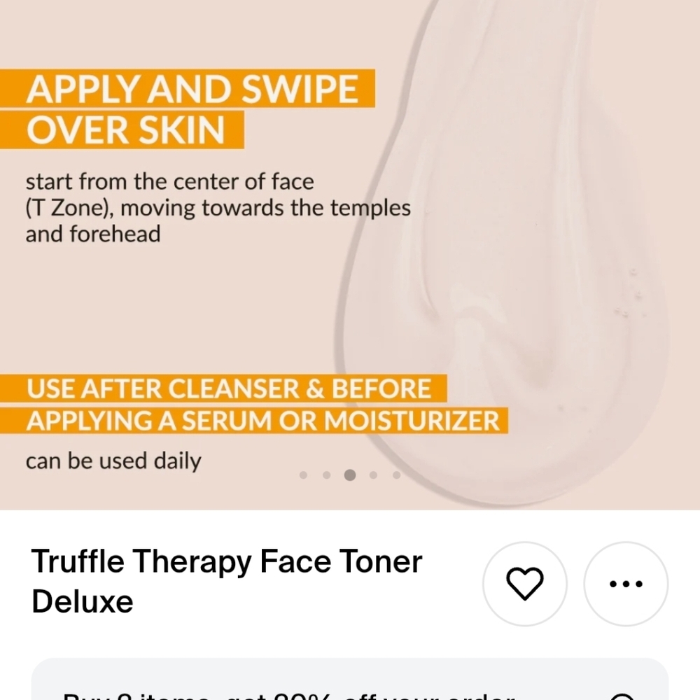CLEARANCE! Skin & Co Truffle Therapy Essential Face Toner, NIB - Picture 3 of 4